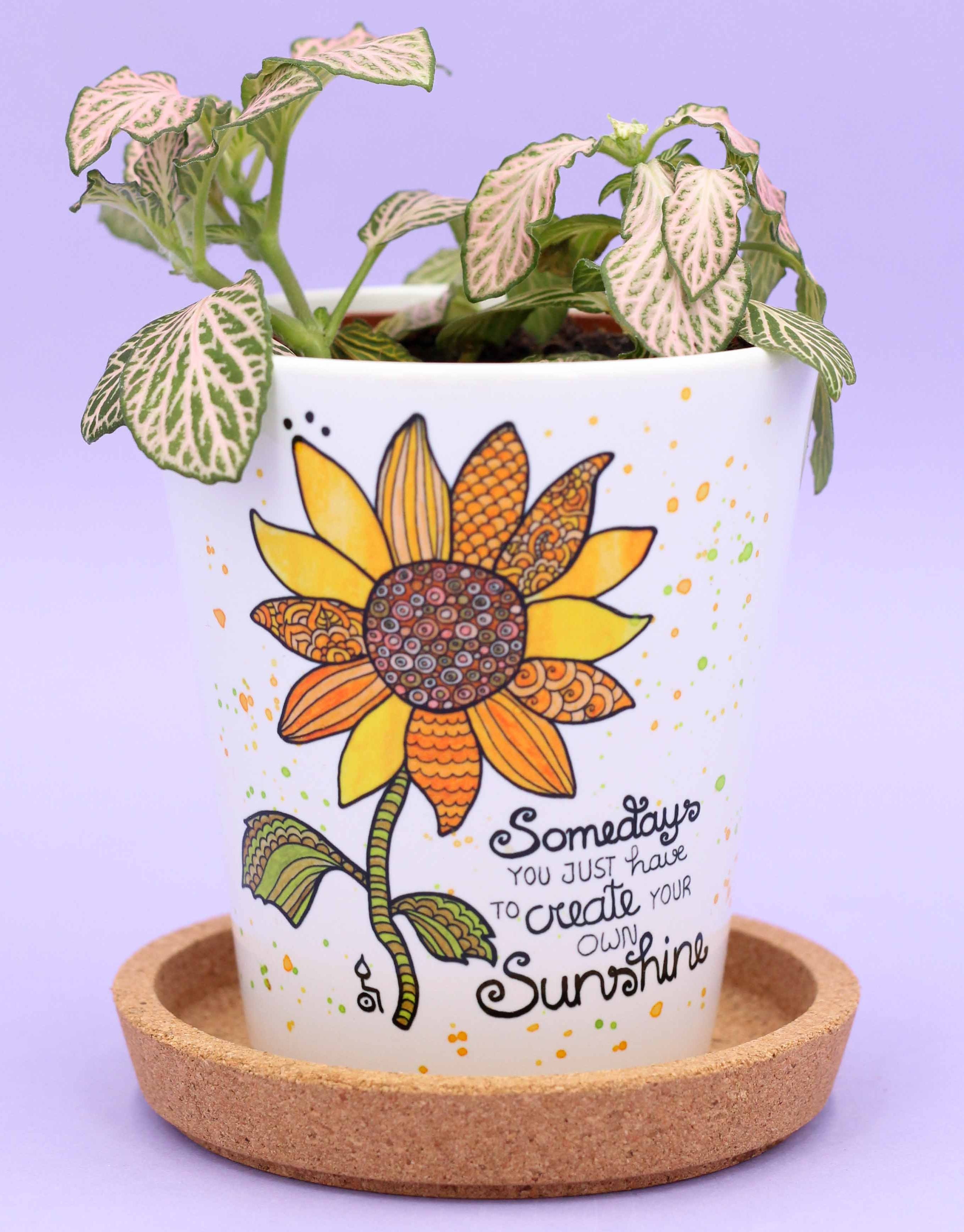 Blumentopf "Sunshine"