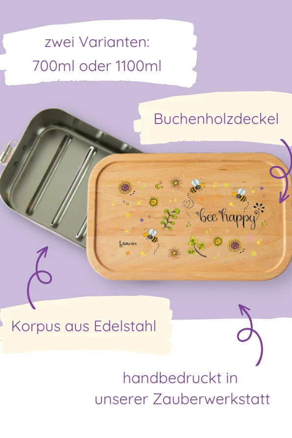 Jausendose "Bee happy"