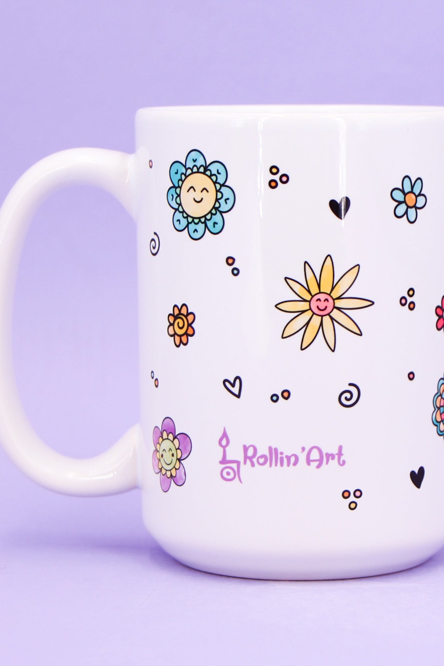 Jumbo-Teetasse "Cup of positiviTEA"