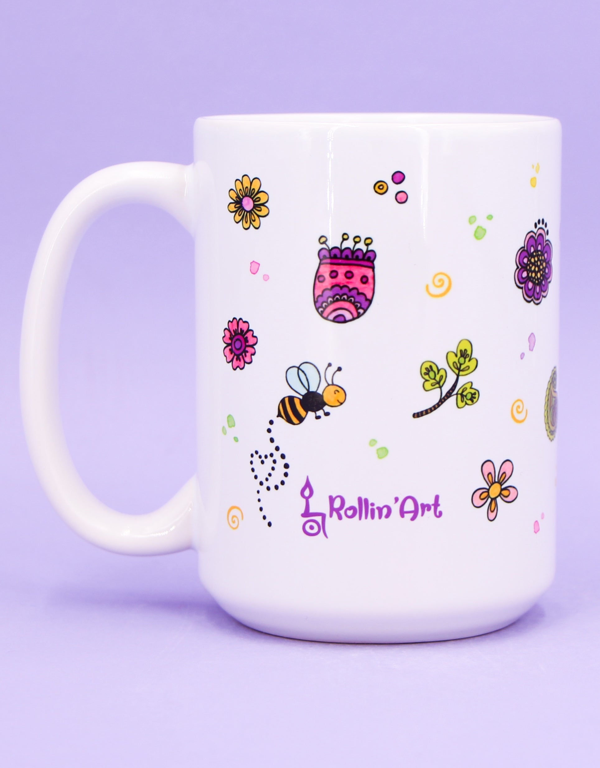 Jumbo-Teetasse "Enjoy the little things"
