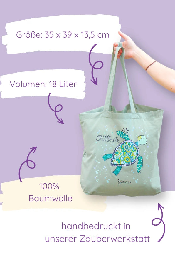 Maxi Bag "Chillkröte"