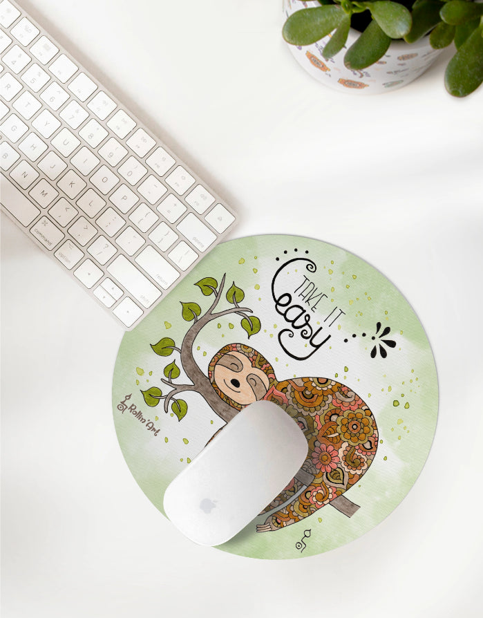 Mousepad "Faultier"