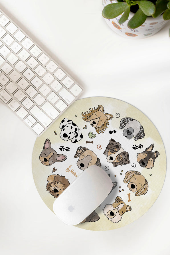 Mousepad "Glückshunde"