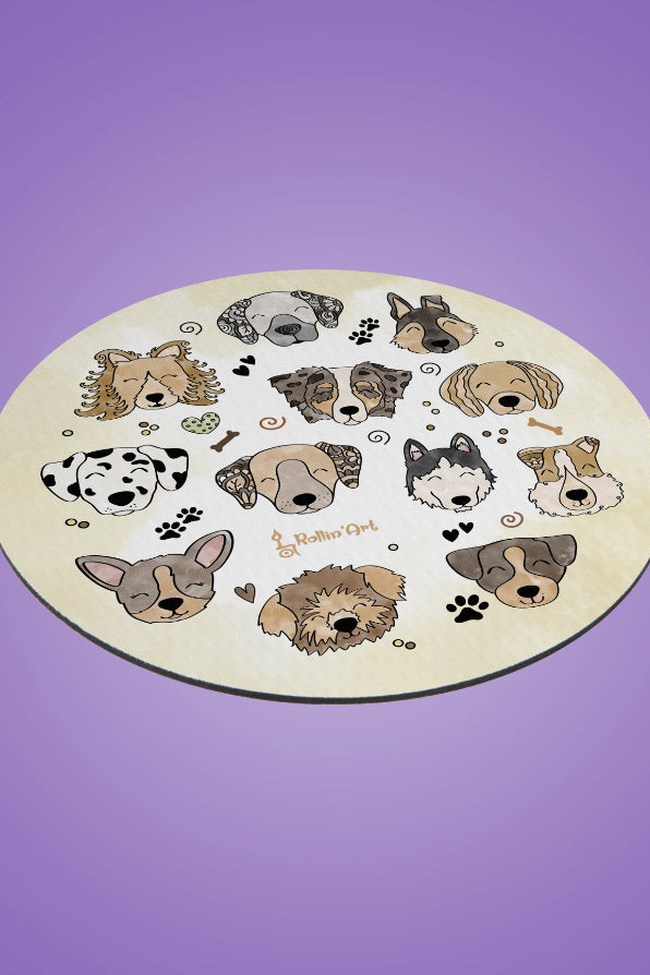 Mousepad "Glückshunde"