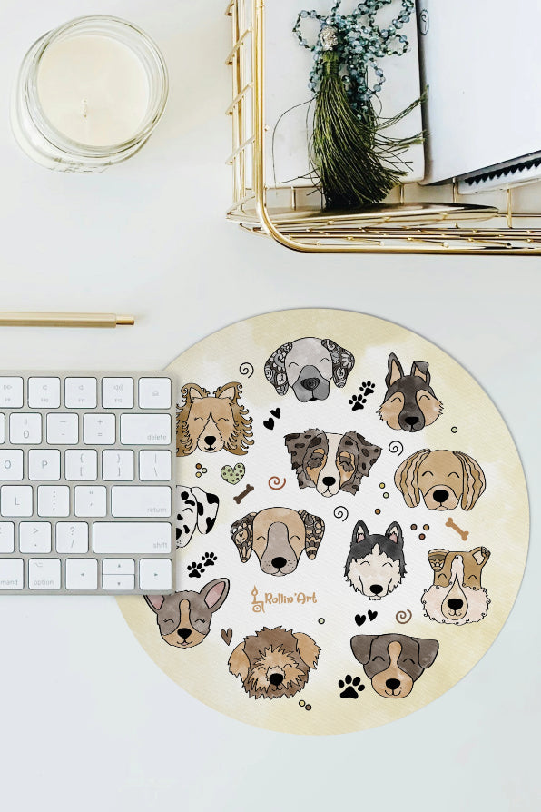 Mousepad "Glückshunde"