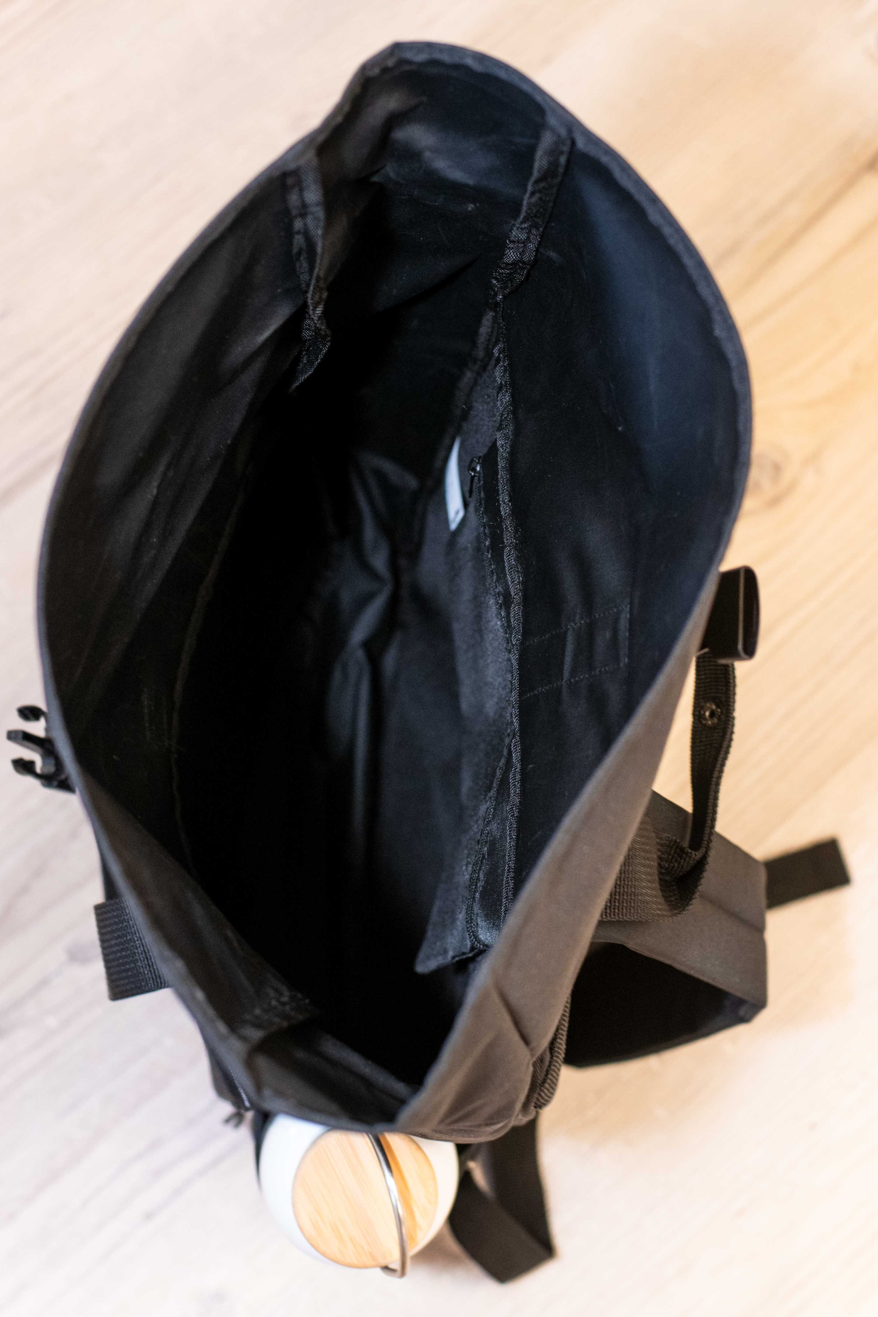 Rucksack klein Black „Enjoy the little things”