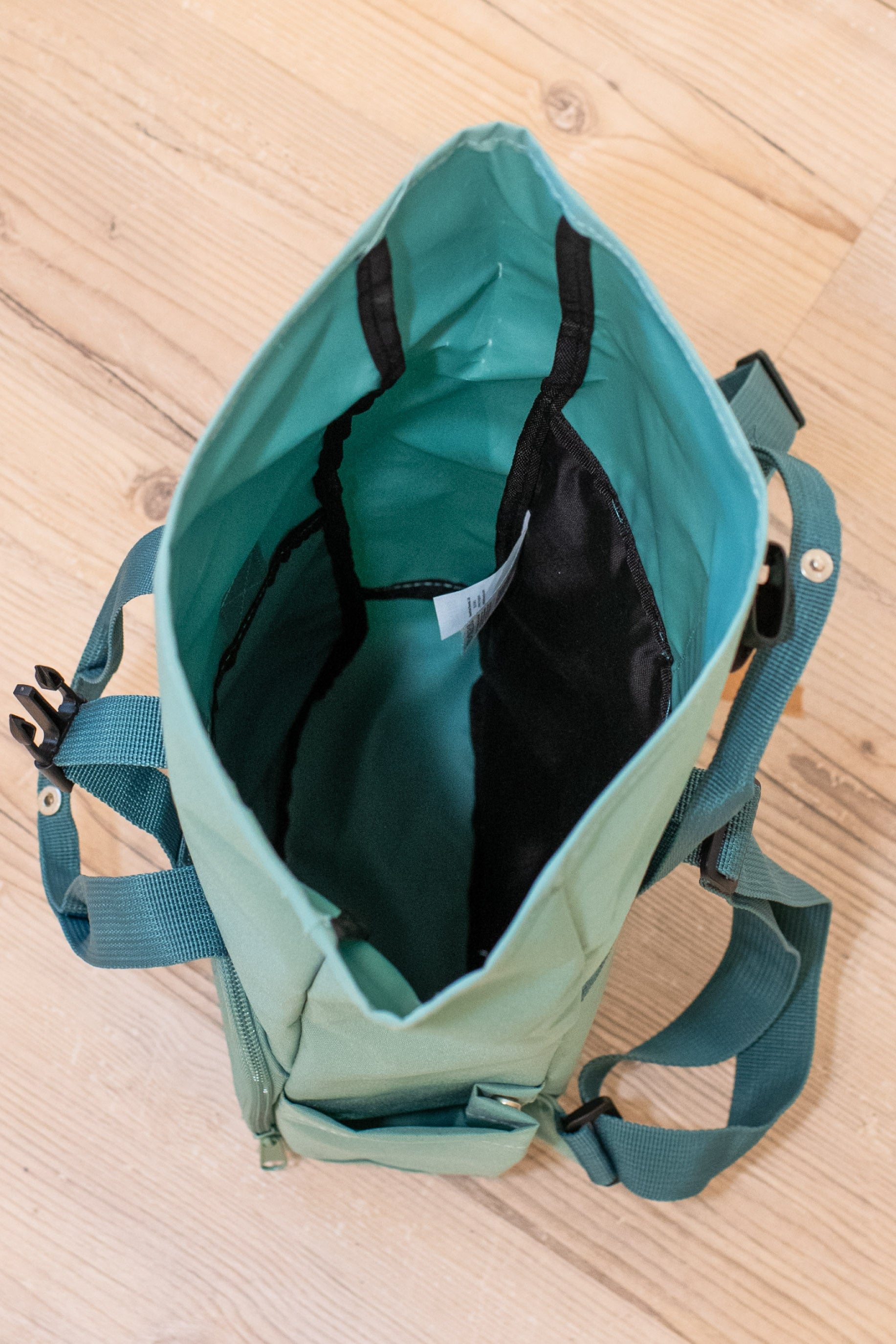 Rucksack klein Green „Enjoy the little things”