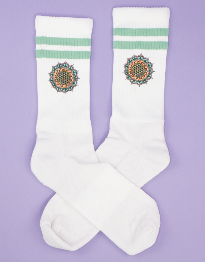 Socken "Blume des Lebens"