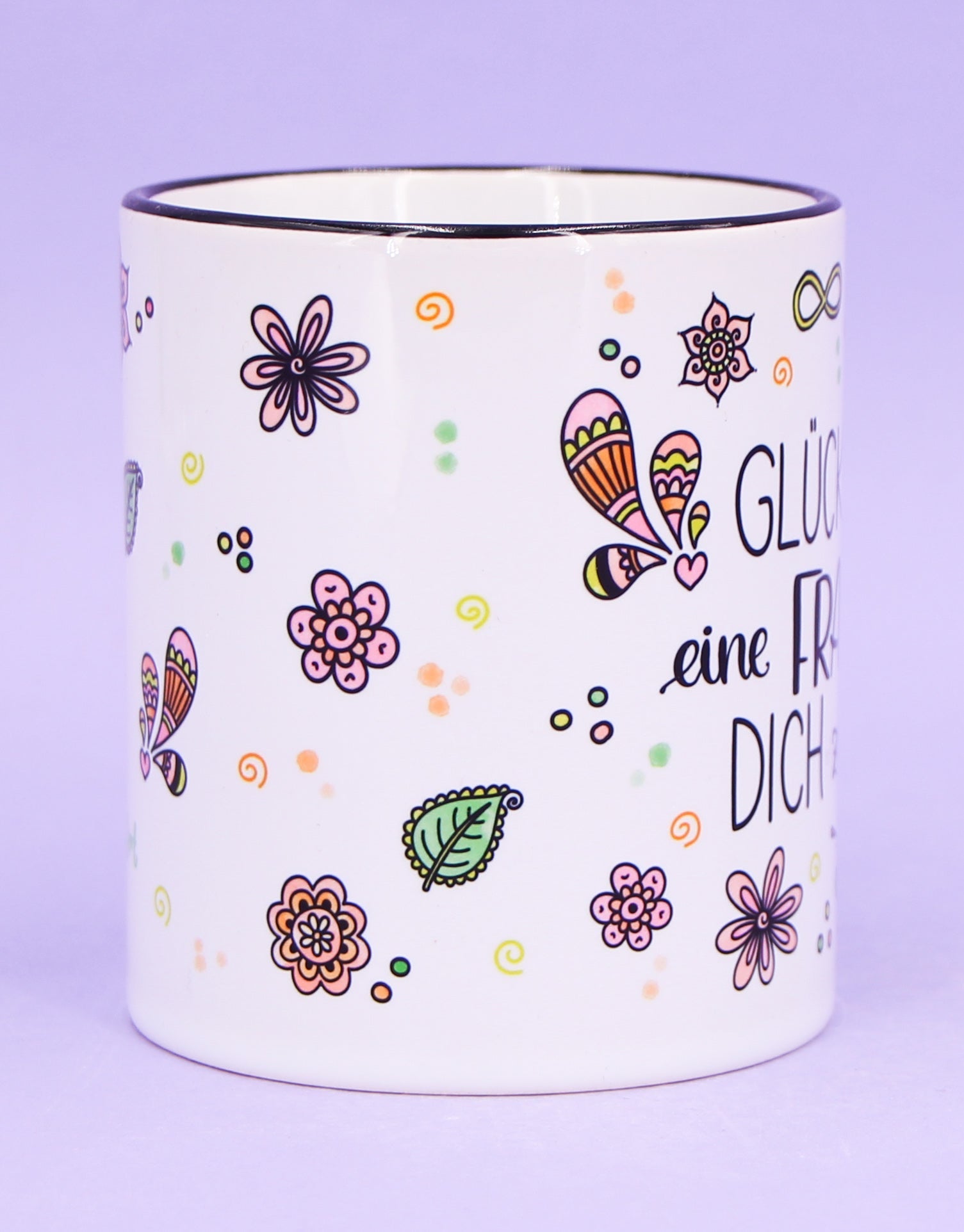 Tasse "Glück ist... Frau"
