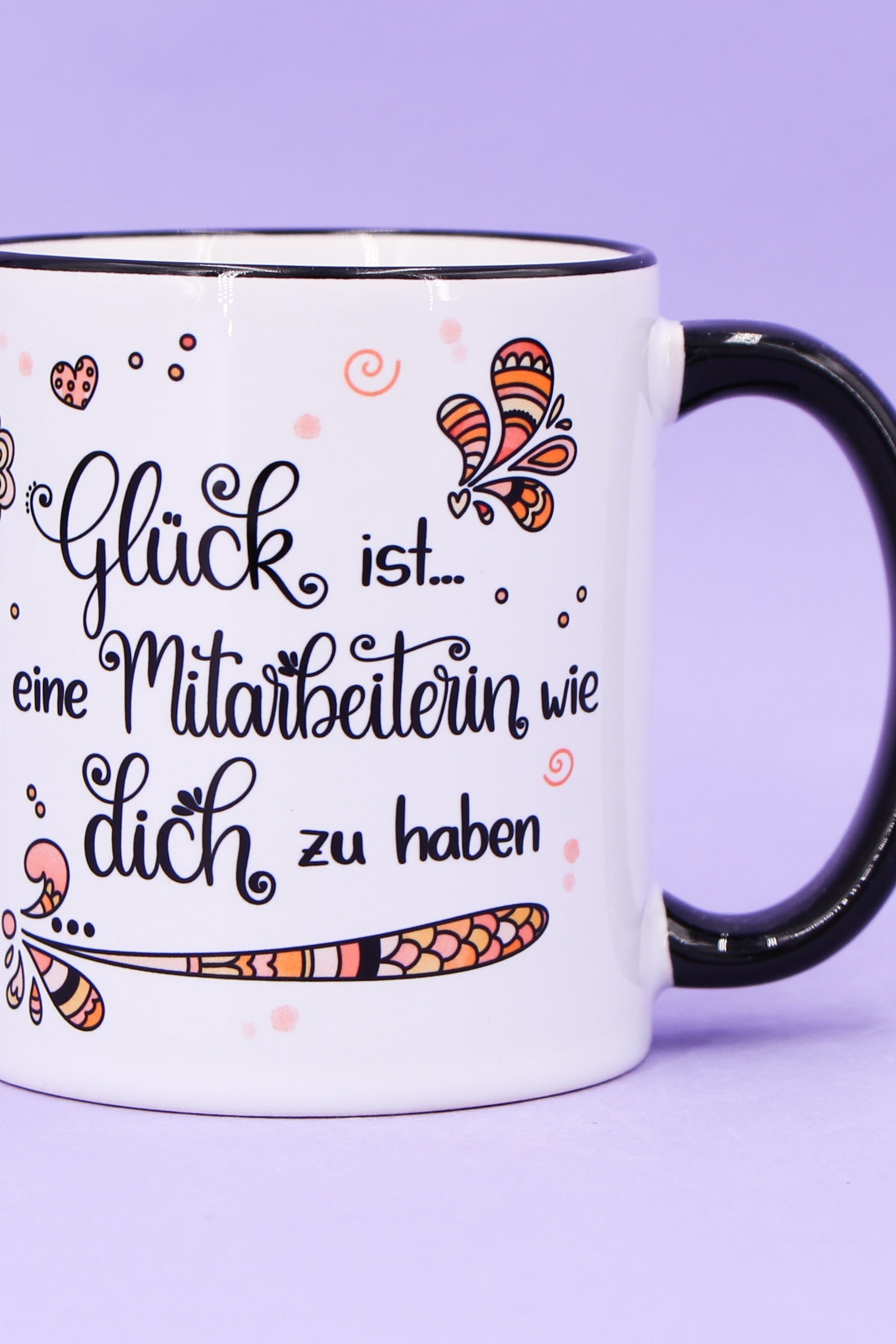 Tasse "Glück ist... Mitarbeiterin"