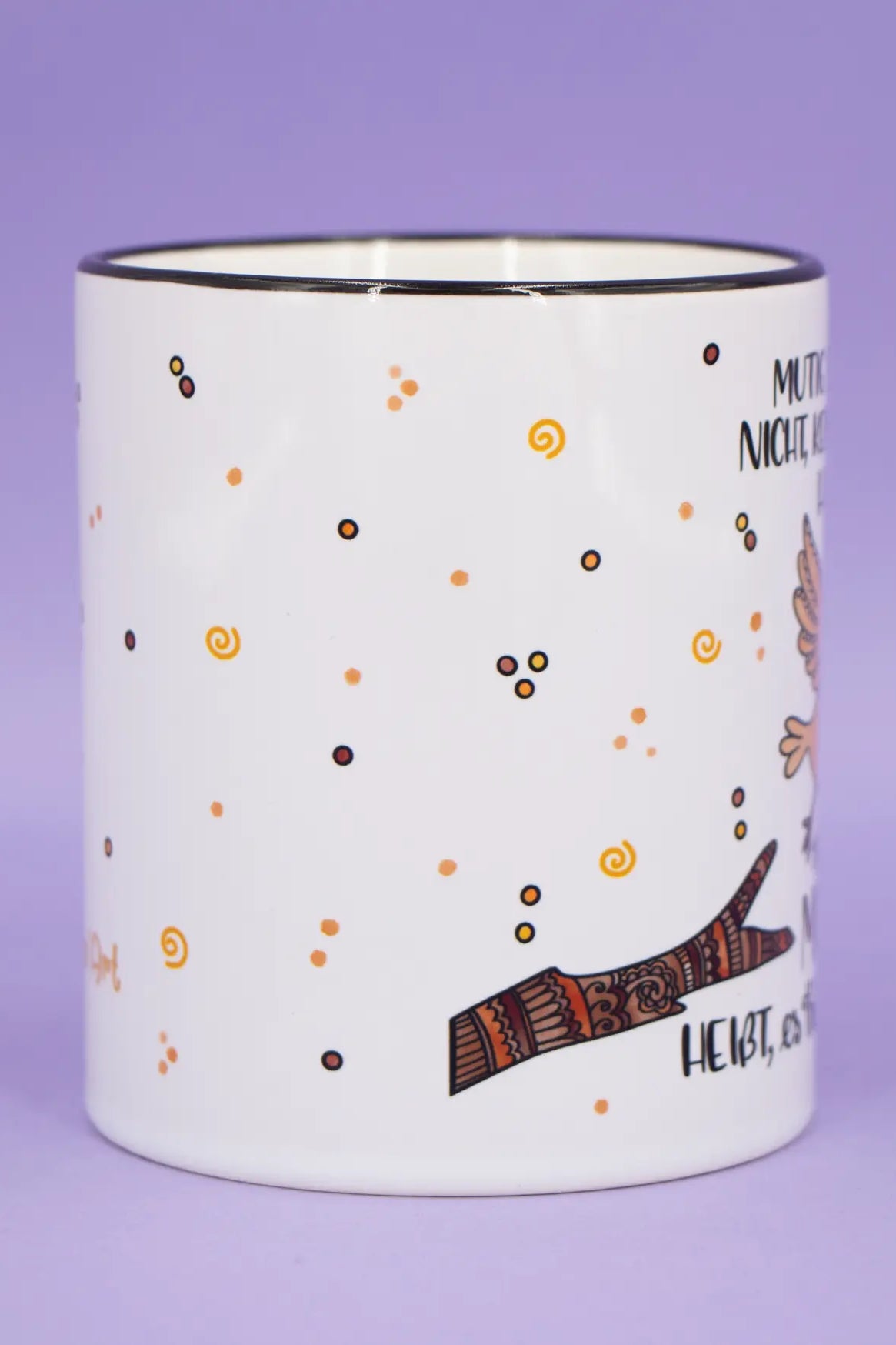 Tasse "Mutiges Vögelchen"