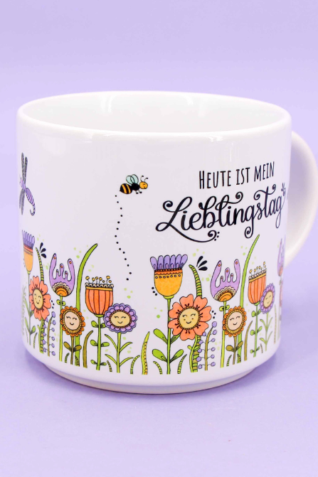 Tasse stapelbar "Lieblingstag"