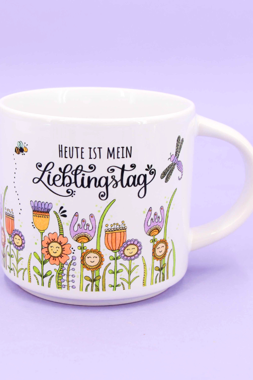 Tasse stapelbar "Lieblingstag"
