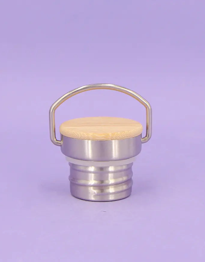 Thermosflasche Bambusdeckel "Enjoy the little things"