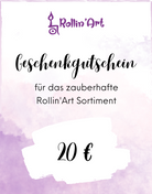 20 € Rollin'Art Geschenkgutschein