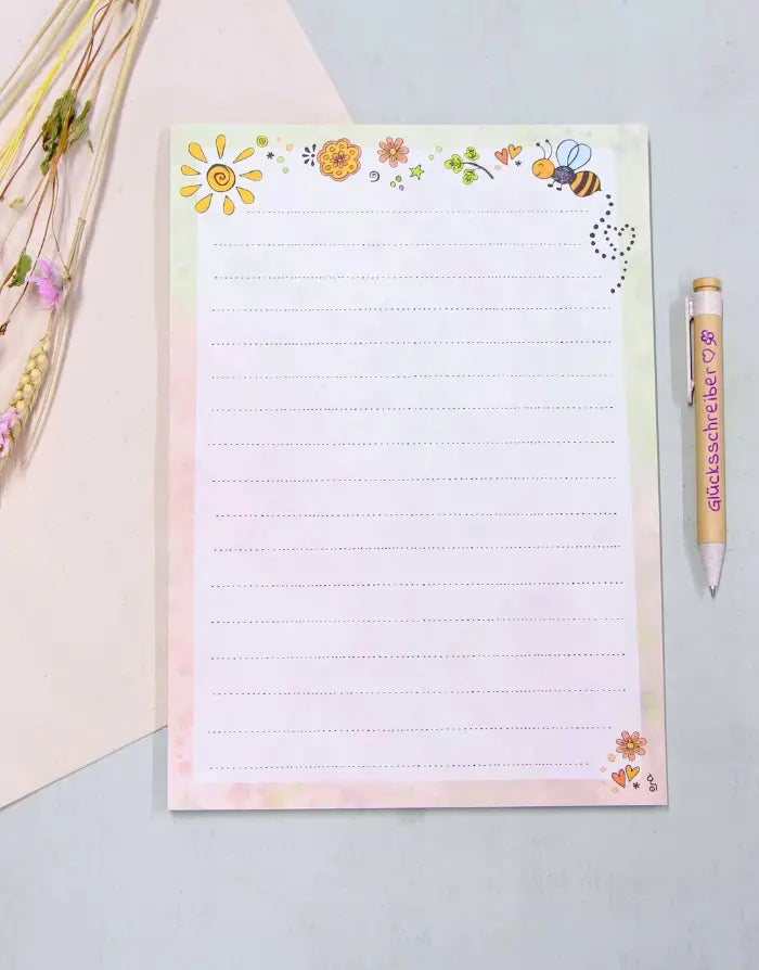 A4 Block "Bienchen"