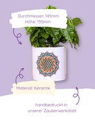 Blumentopf groß "Bume des Lebens"
