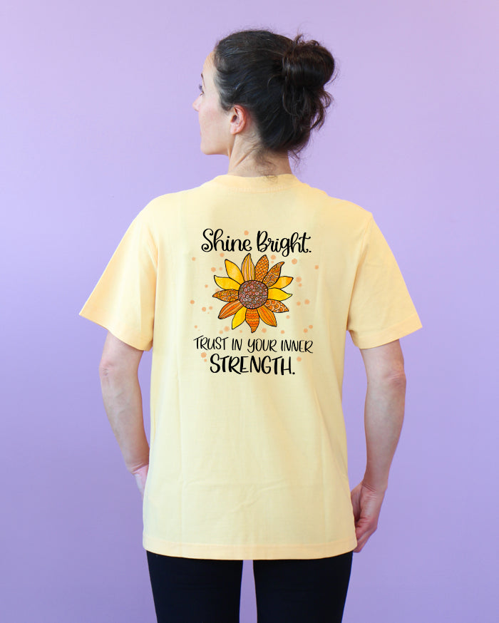 Damen T-Shirt "Shine Bright"
