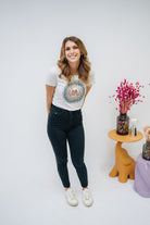 Damen T-Shirt weiß „Mandala"