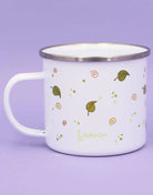 Emaille-Tasse "Faultier"