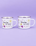 Emaille-Tasse "Pädagogin mit Herz"