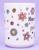 Jumbo-Teetasse "Cup of positiviTEA"