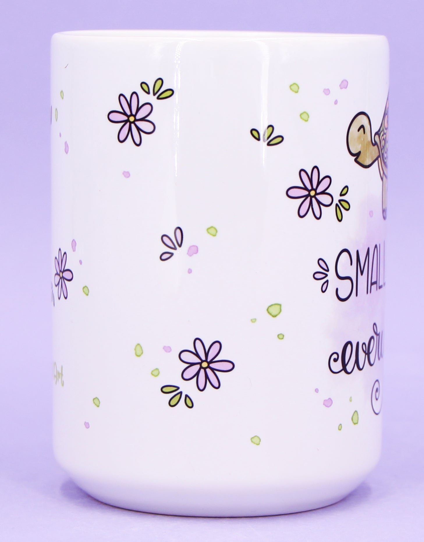 Jumbo-Teetasse "Small steps"