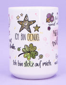 Jumbo-Teetasse "Tasse voll Glück"