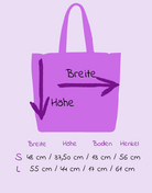 Jutetasche "Live-Laugh-Love"