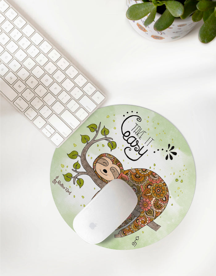 Mousepad "Faultier"