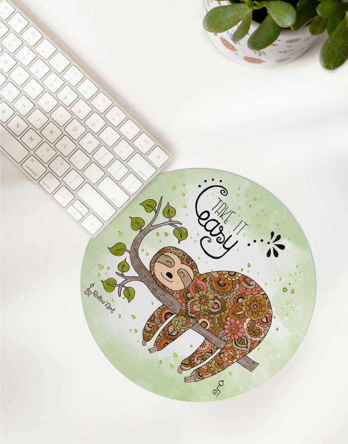 Mousepad "Faultier"