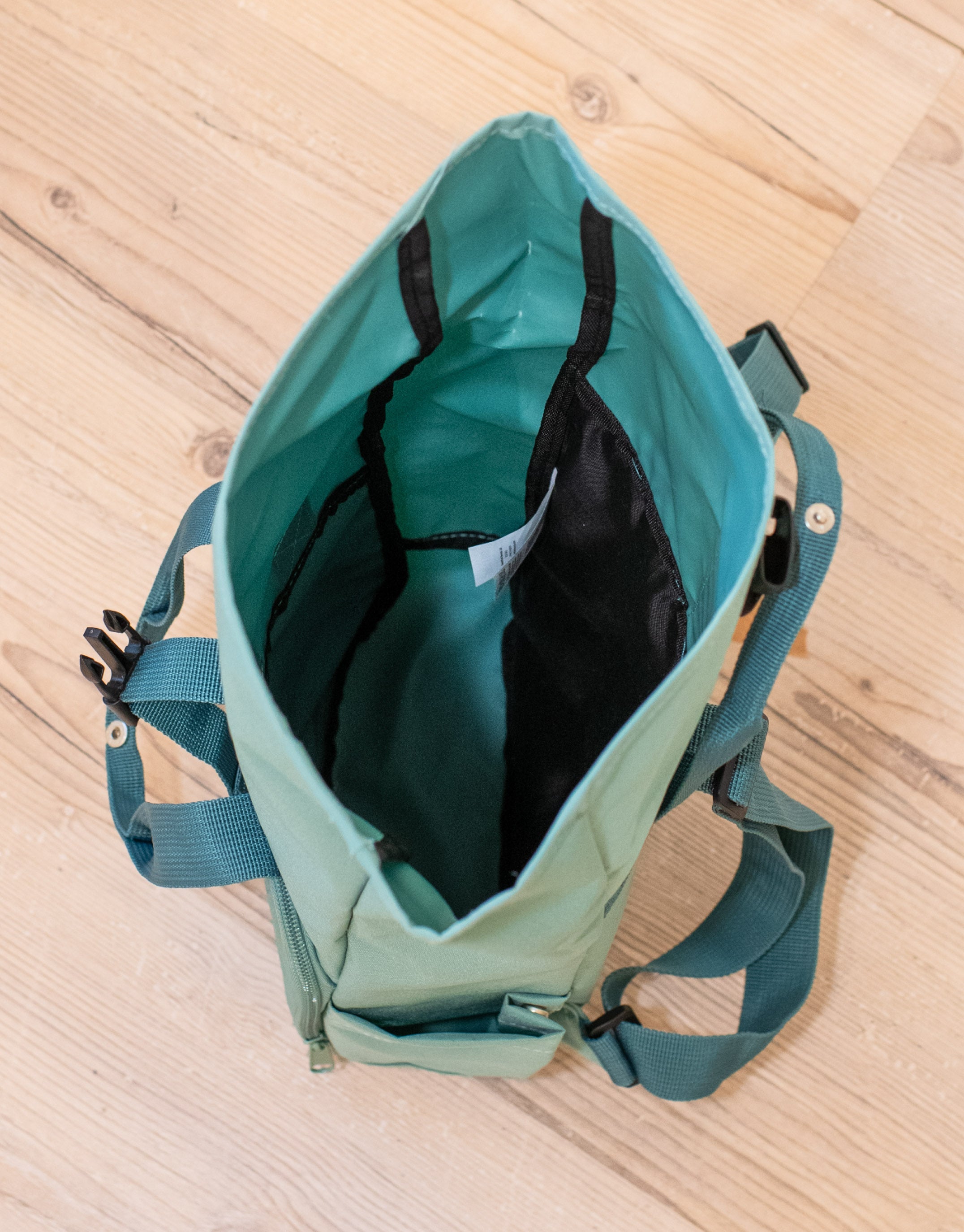 Rucksack klein Green „Enjoy the little things”