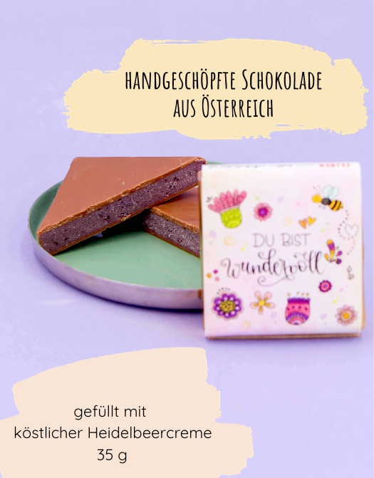 Schokolade "Du bist wundervoll"