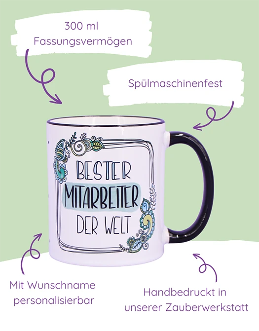 Tasse "Bester Mitarbeiter"