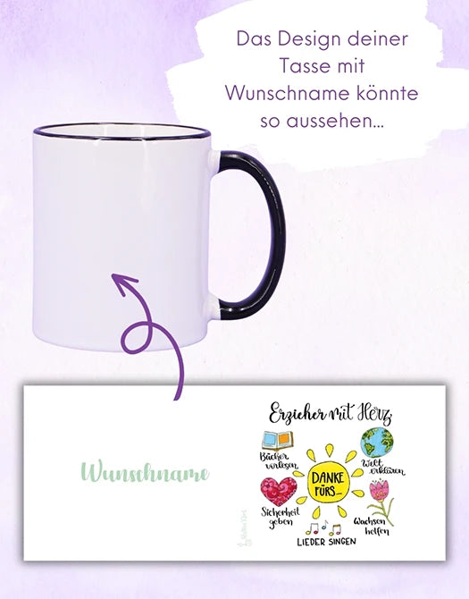 Tasse "Danke Erzieher"