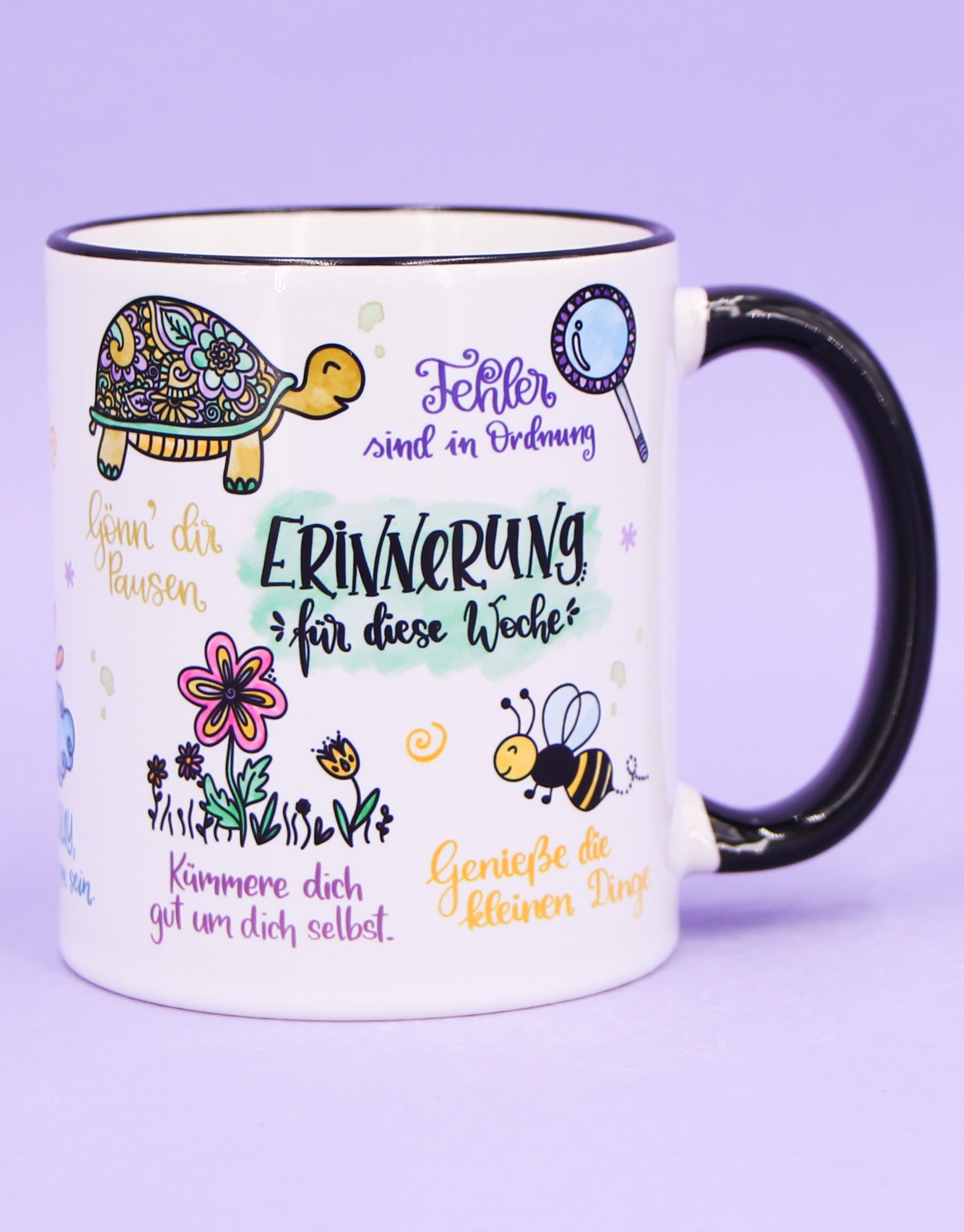 Tasse "Erinnerung für diese Woche"