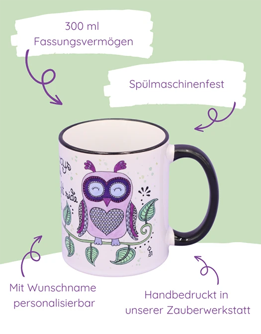Tasse "Eule"