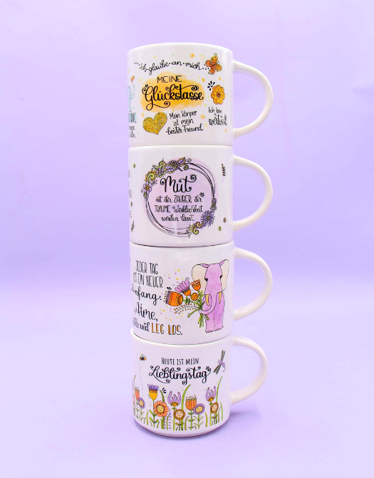 Tasse stapelbar "Mut"