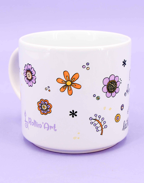 Tasse stapelbar "Neuer Anfang"