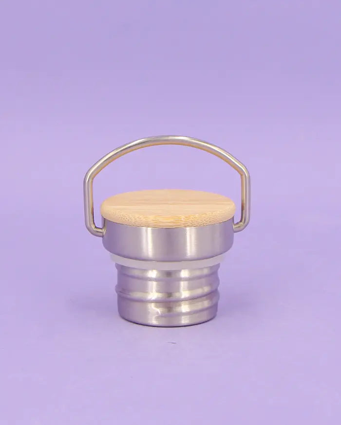 Thermosflasche Bambusdeckel "Bergliebe"