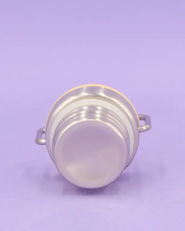 Thermosflasche Bambusdeckel "Bergliebe"